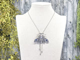 Moon Moth Crystal Necklace - Witchy Jewelry