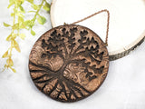 Tree Of Life Christmas Yule Tree Ornament - Copper - Witchy Decor