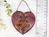 Love Sigil Heart Christmas Yule Tree Ornament - Witchy Decor