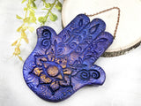 Hamsa Hand Christmas Yule Tree Ornament - Witchy Decor