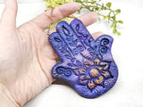 Hamsa Hand Christmas Yule Tree Ornament - Witchy Decor