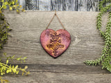 Love Sigil Heart Christmas Yule Tree Ornament - Witchy Decor