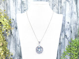Pentacle Pagan Pentagram Wiccan Crystal Necklace - Witchy Jewelry