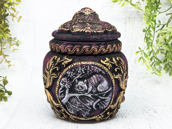 Cheshire Cat Apothecary Jar