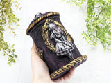 Alice's Adventures In Wonderland Apothecary Jar - Handcrafted Pagan Witchy Decor Bottle