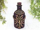 Drink Me Apothecary Jar - Alice's Adventures In Wonderland - Handcrafted Pagan Witchy Decor Bottle