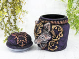 Fox Wolf Apothecary Jar - Handcrafted Pagan Witchy Decor Bottle