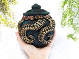Tentacle Cthulhu Apothecary Jar - Handcrafted Pagan Witchy Decor Bottle