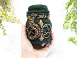 Tentacle Cthulhu Apothecary Jar - Handcrafted Pagan Witchy Decor Bottle