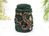 Tentacle Cthulhu Apothecary Jar - Handcrafted Pagan Witchy Decor Bottle