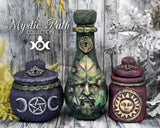 Celestial Sun Apothecary Jar