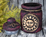 Celestial Sun Apothecary Jar