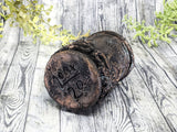 Lotus Copper Patina Apothecary Jar