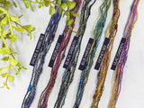Triple Moon Beaded Necklace