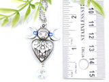 Owl Crystal Necklace