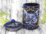 Totem Cat Apothecary Jar