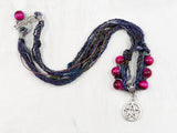 Pentacle Beaded Necklace