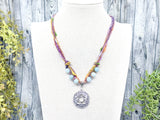 Pentacle Beaded Necklace (No. 2)