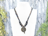 Raven Beaded Necklace