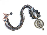 Raven Beaded Necklace