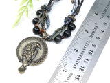 Raven Beaded Necklace
