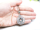 Pentacle Crystal Necklace