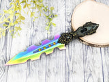 Rainbow Wiccan Athame (No. 2)