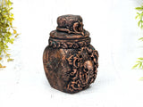 Crow Skull Apothecary Jar