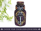 Zodiac Sign Apothecary Jar