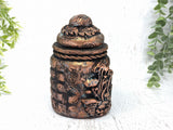 Copper Mushroom Apothecary Jar