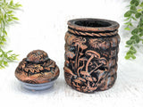Copper Mushroom Apothecary Jar