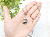 Mushroom Crystal Necklace