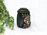 Green Woman Goddess Apothecary Jar