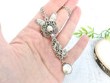 Dream Flutter Skeleton Key Necklace