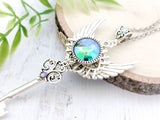 Mystic Seer Skeleton Key Necklace