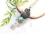 Foxglimmer Skeleton Key Necklace