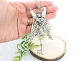 Ethereal Guardian Skeleton Key Necklace