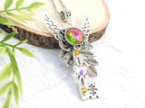 Garden Serenity Skeleton Key Necklace