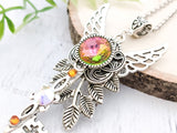 Garden Serenity Skeleton Key Necklace