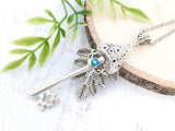 Whimsical Woods Skeleton Key Necklace
