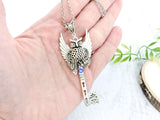 Guardian's Gaze Skeleton Key Necklace