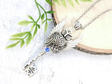 Guardian's Gaze Skeleton Key Necklace