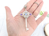 Spellweaver Skeleton Key Necklace