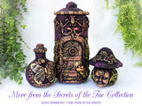Nature Spirit Mushroom Art (Grape)