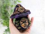 Nature Spirit Mushroom Art (Purple)