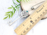 Enchanted Growth Skeleton Key Necklace