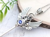 Mythic Enchantress Skeleton Key Necklace