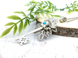 Whimsical Woods Skeleton Key Necklace