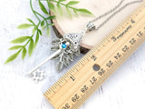 Whimsical Woods Skeleton Key Necklace