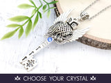 Guardian's Gaze Skeleton Key Necklace